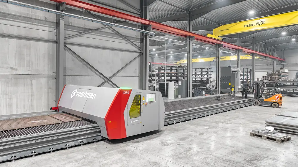 Voortman V353 fiberlasersnijmachine
