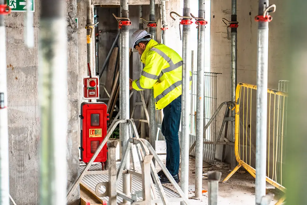 Draadloos brandbeveiligingssysteem