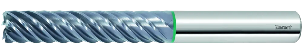 VHM-fijnfrees die dankzij zijn ongelijke steek stabiel werkt. De speciale geometrie zorgt voor een optimale spaanafvoer (Bron: Hoffman Group)