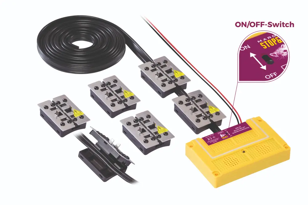 Het 7 PLUS-MINUS-systeem met hoogspanning en ultrasoon kan via de CLIP-oplossing snel worden geplaatst zonder hefplatform, wat de montagetijd in de werkplaats beperkt