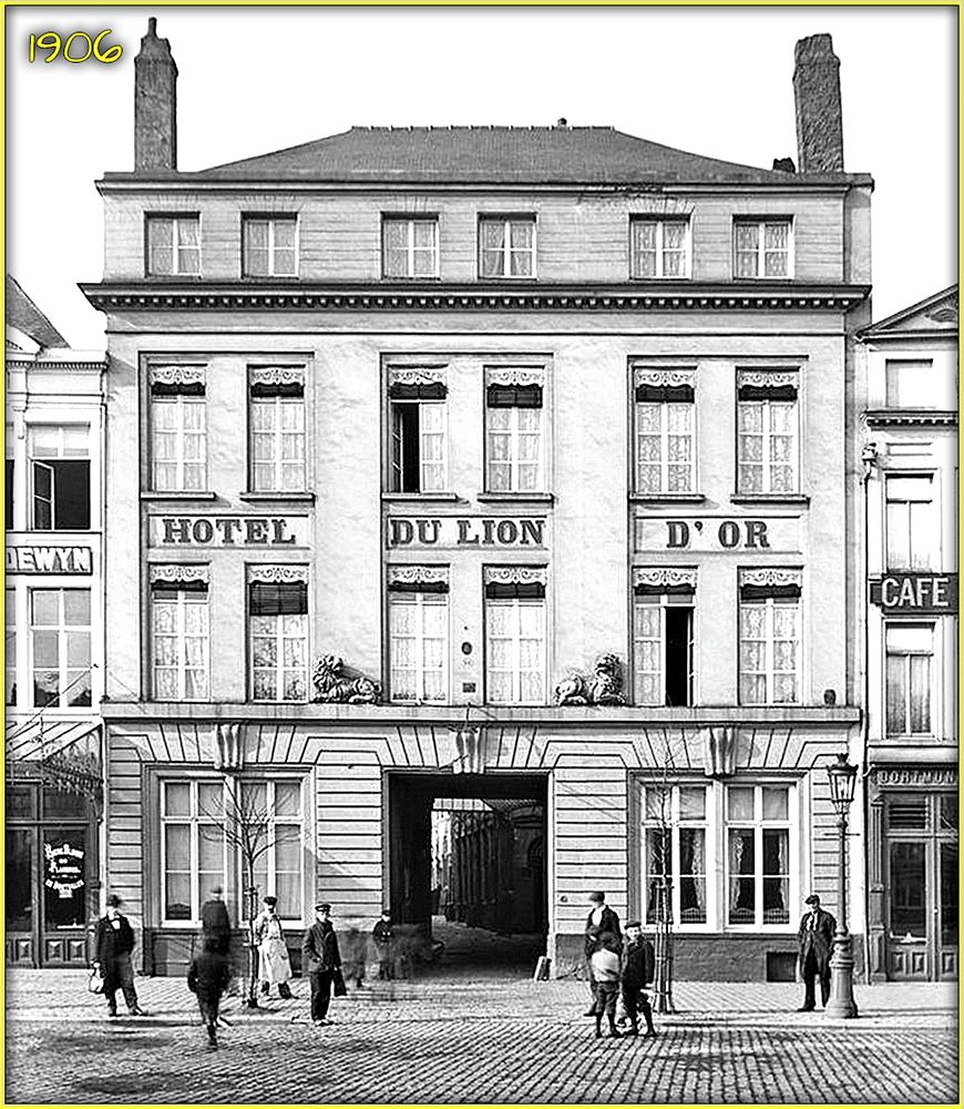Hotel du Lion d'Or - 1906 (c) Kortrijk