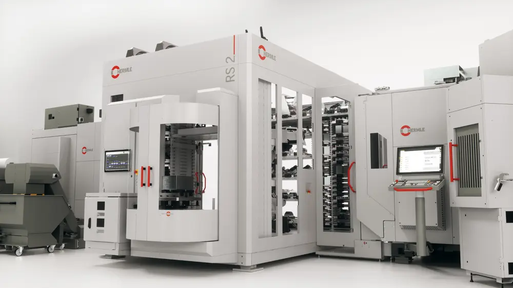 De combinatie van geavanceerde sensoriek en compensatiesoftware om temperatuurschommelingen en trillingen te detecteren, vormen dan ook de basis voor een nauwkeurige, stabiele werking. (Hermle)