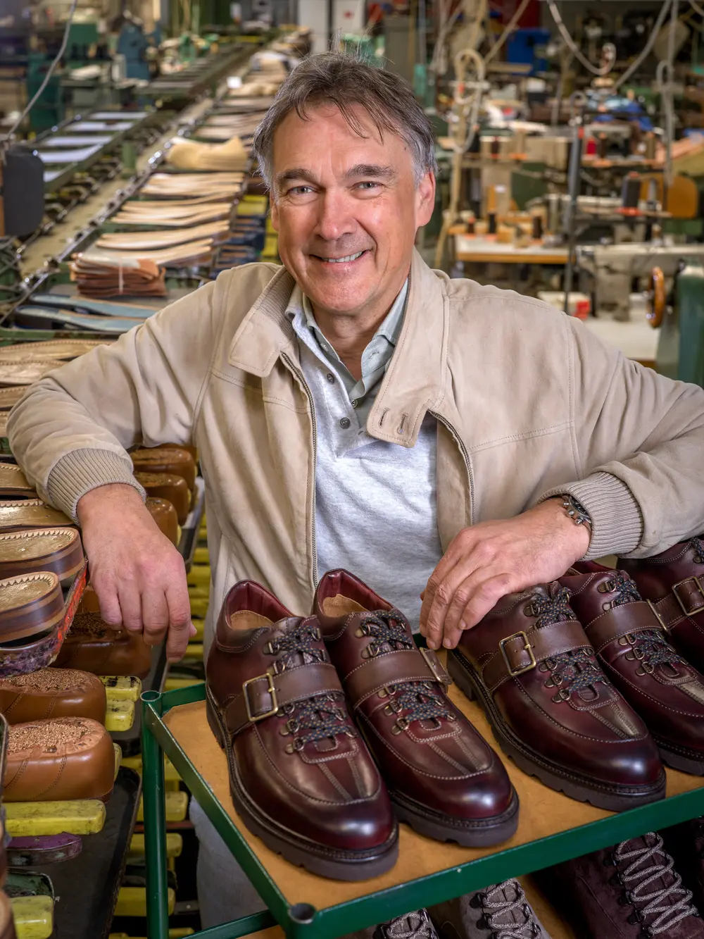 Peter Vavedin met Ambiorix schoenen