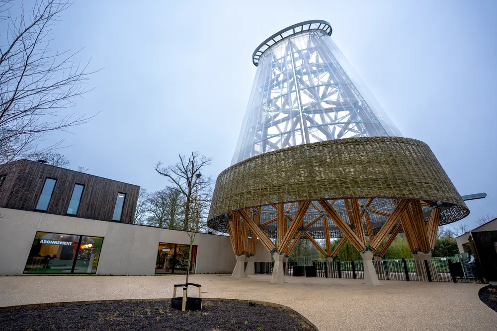  beton voor nieuwe ingang ZOO Planckendael