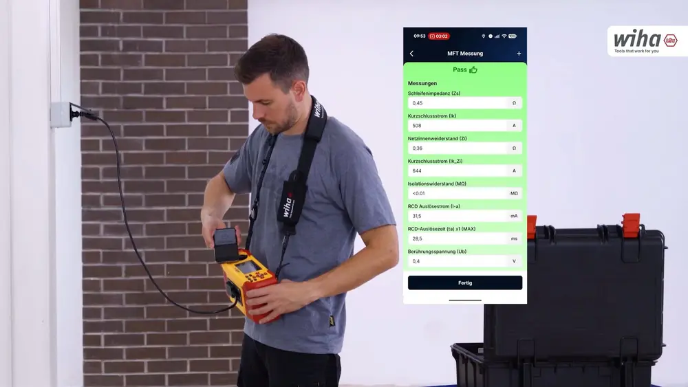 Wiha installatietester MFT one (1/3)