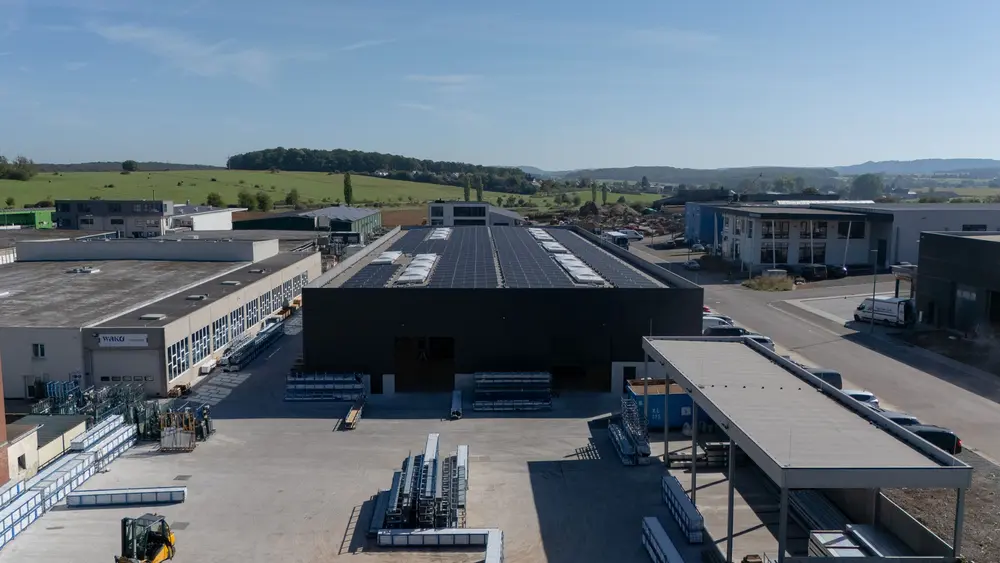 Wako inaugure son nouveau hall de production PVC à Redange 2