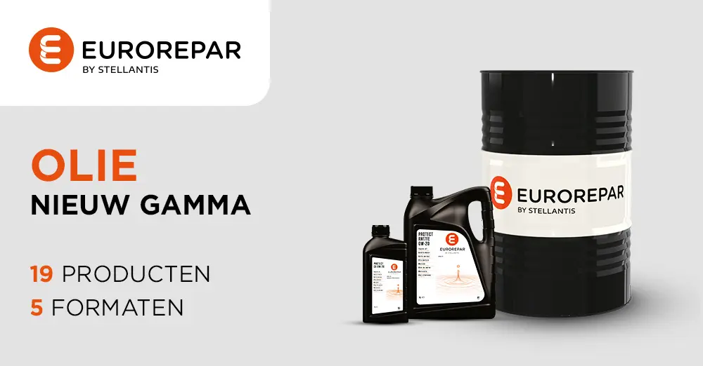 Nieuw gamma EUROREPAR motoroliën dekt tot 95% van het wagenpark