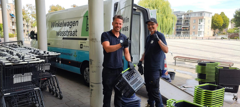 Service de ZB Group van winkelwagens