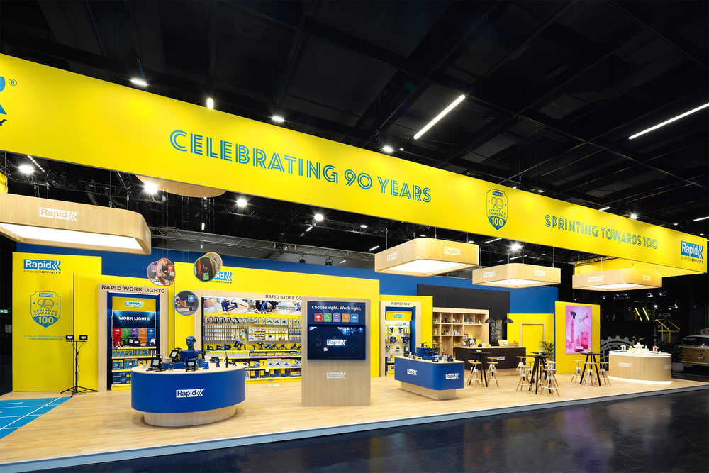 Rapid op Eisenwarenmesse