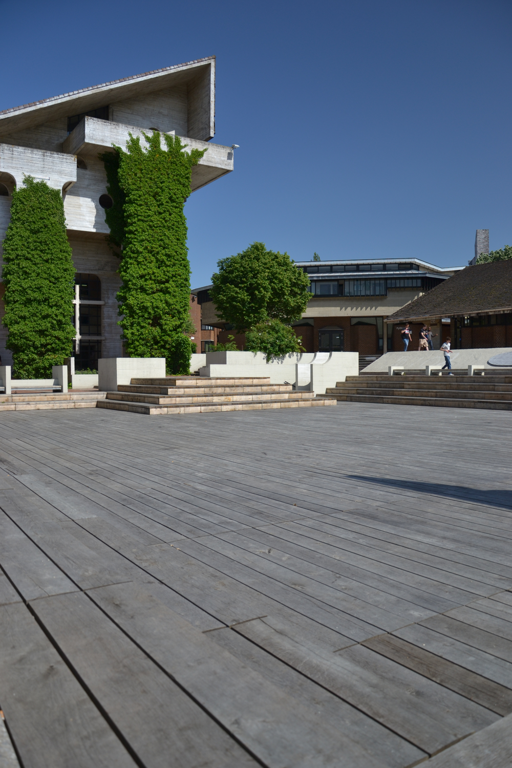 Houten terras afbeelding