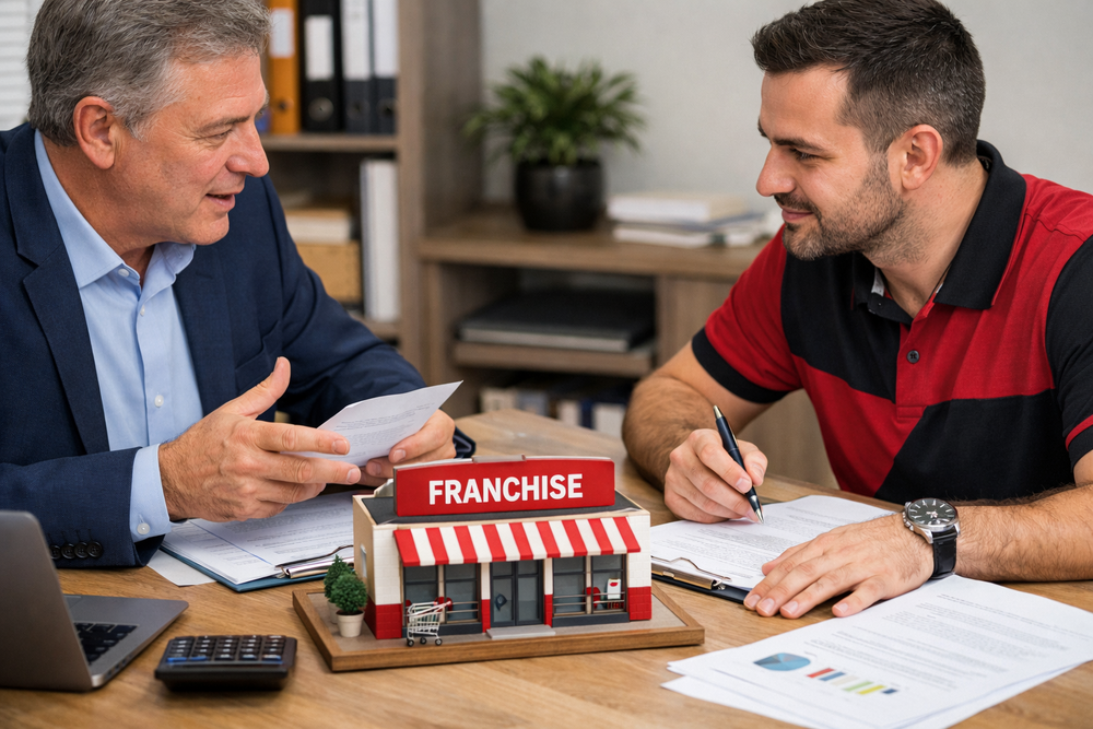 Franchisegever en franchisenemer