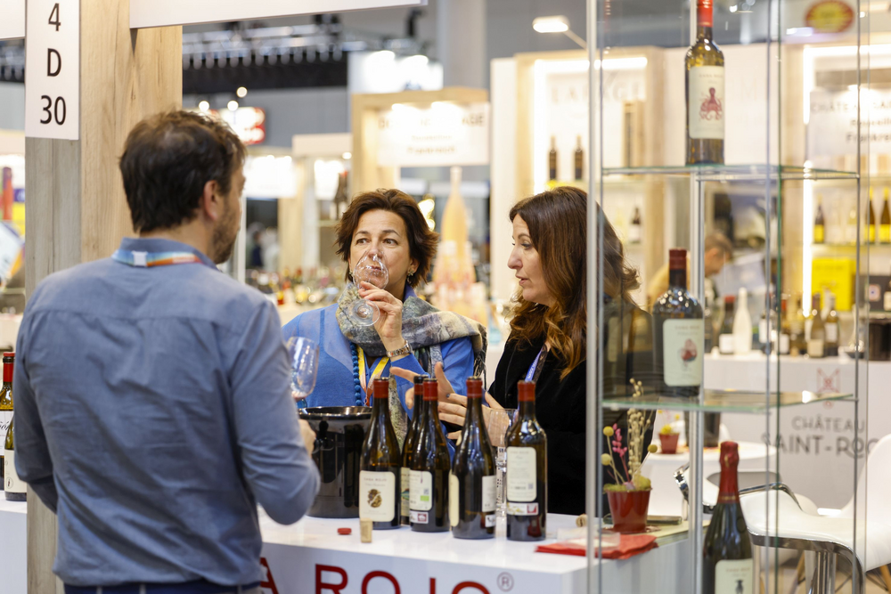 Bezoekers ProWein 2026