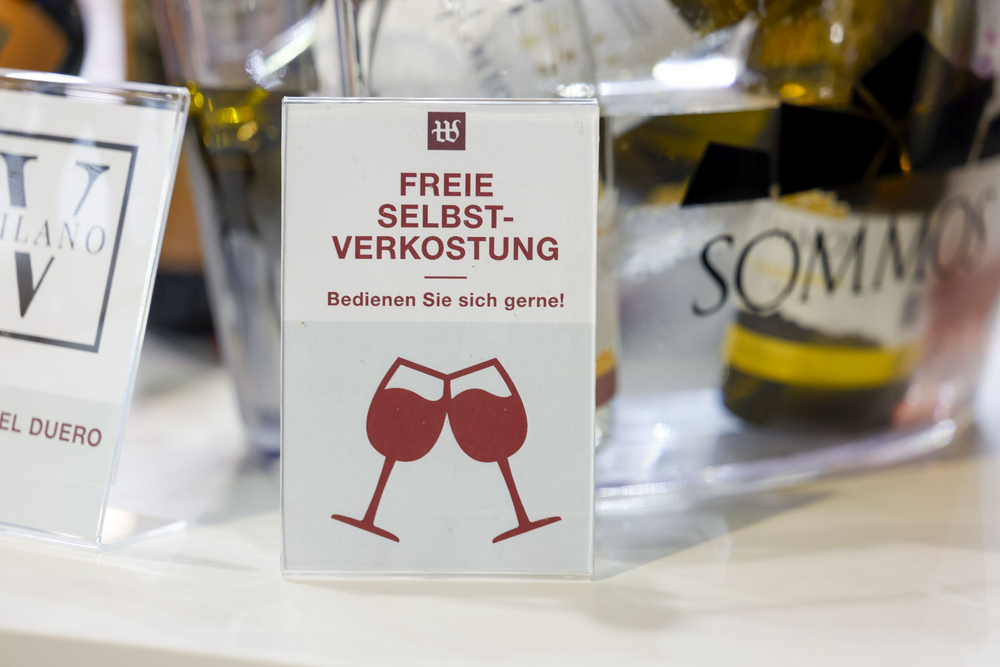 Zelfbediening op ProWein 2026