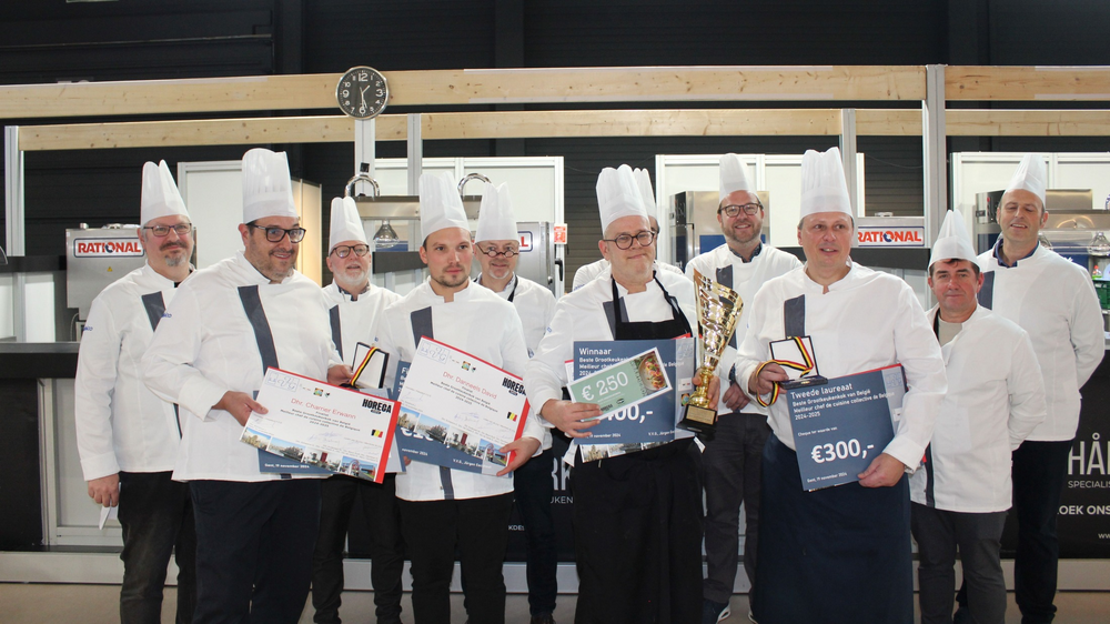 Stefan Geldhof Beste Grootkeukenkok van België 2024 - 2025