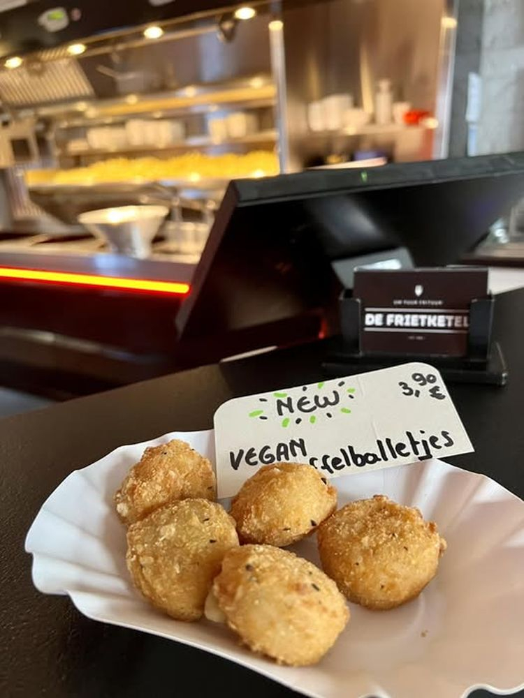Vegan aanbod Frietketel