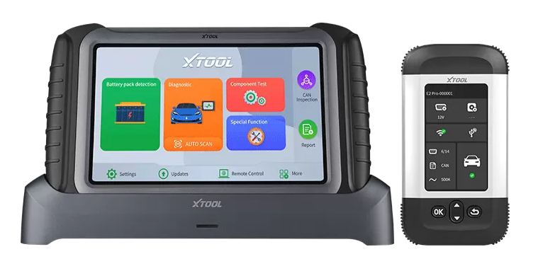 Diagnosetools zoals de XTool E2 Pro en Prodigy ondersteunen zowel EV-diagnose als conventionele onderhoudsfuncties in professionele werkplaatsen