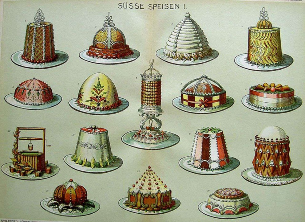 Desserts M.-A. Carême