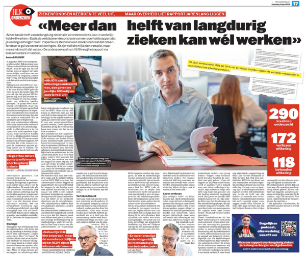 HLN rapport secret INAMI