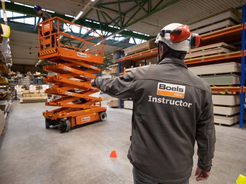 Boels hoogwerker training