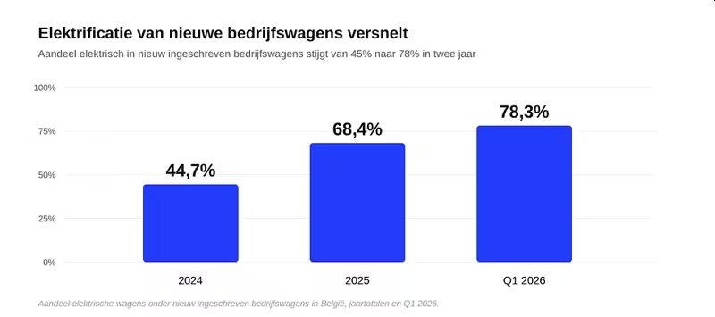 Elektrische bedrijfswagen domineert markt 1