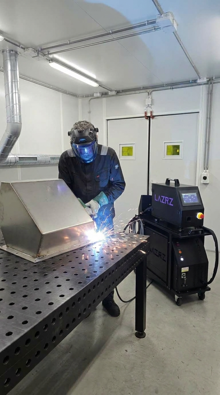 Bij TIG- en MIG-lassen situeert het gevaar zich hoofdzakelijk bij de lasser zelf, die beschermd wordt tegen intense lichtstraling en UV-straling om onder meer lasogen te voorkomen. Bij laserlassen en lasercleaning spelen echter ook reflecties een grote rol