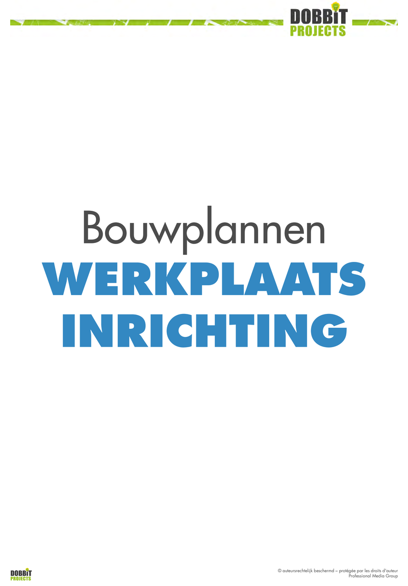 7 bouwplannen werkplaatsinrichting
