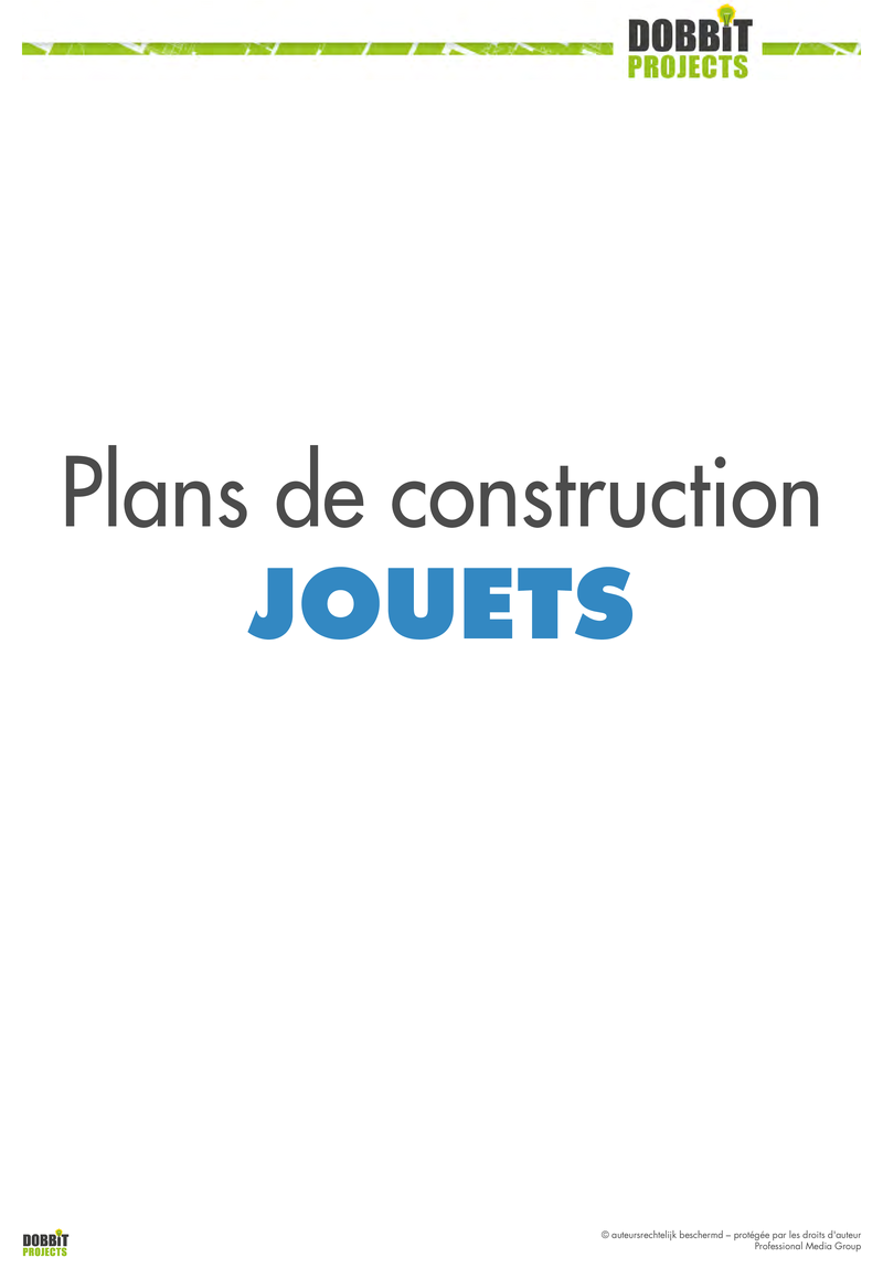 8 plans de construction de jouets