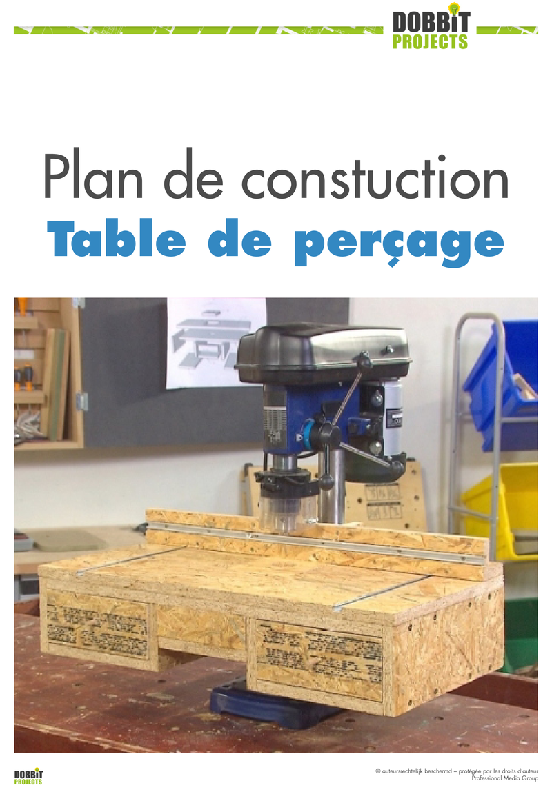 TABLE DE PERÇAGE