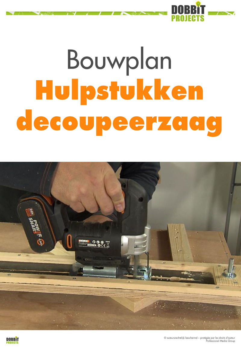 HULPSTUKKEN DECOUPEERZAAG