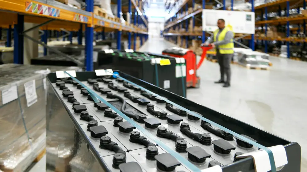 Hefra batterij accu tractie