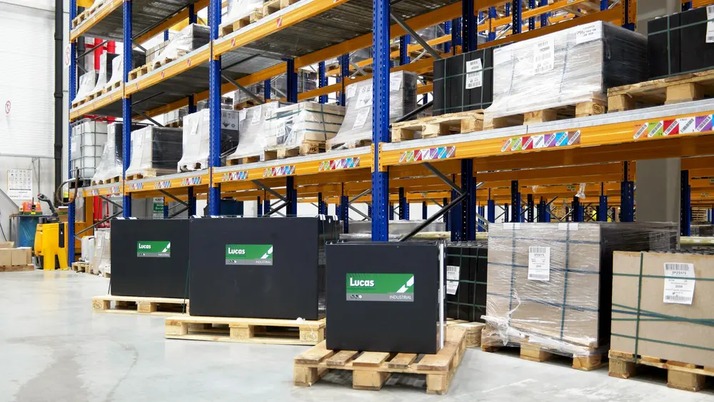 Hefra accu batterij tractie