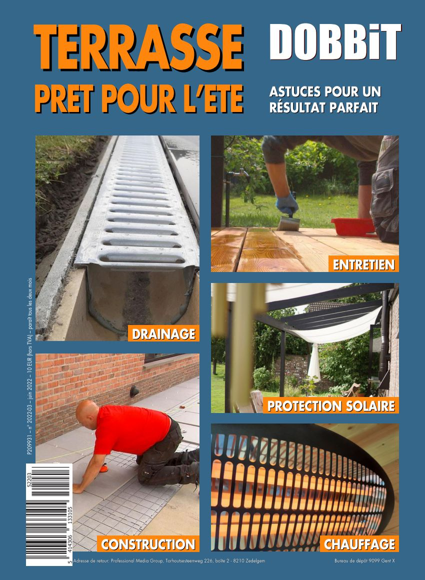 TERRASSE PRÊTE POUR L'ÉTÉ