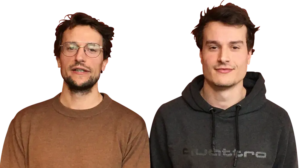 Ewout, de oprichter van Metvico, en zijn broer Pieter die twee jaar geleden de firma vervoegde