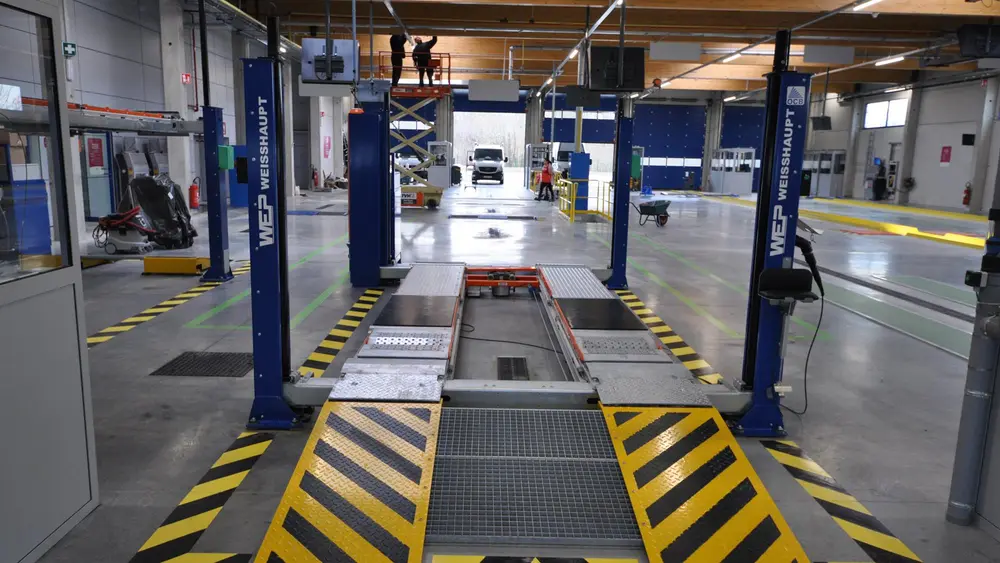Weisshaupt AG is ook verantwoordelijk voor de productie van apparatuur voor de Belgische technische inspectie van auto's