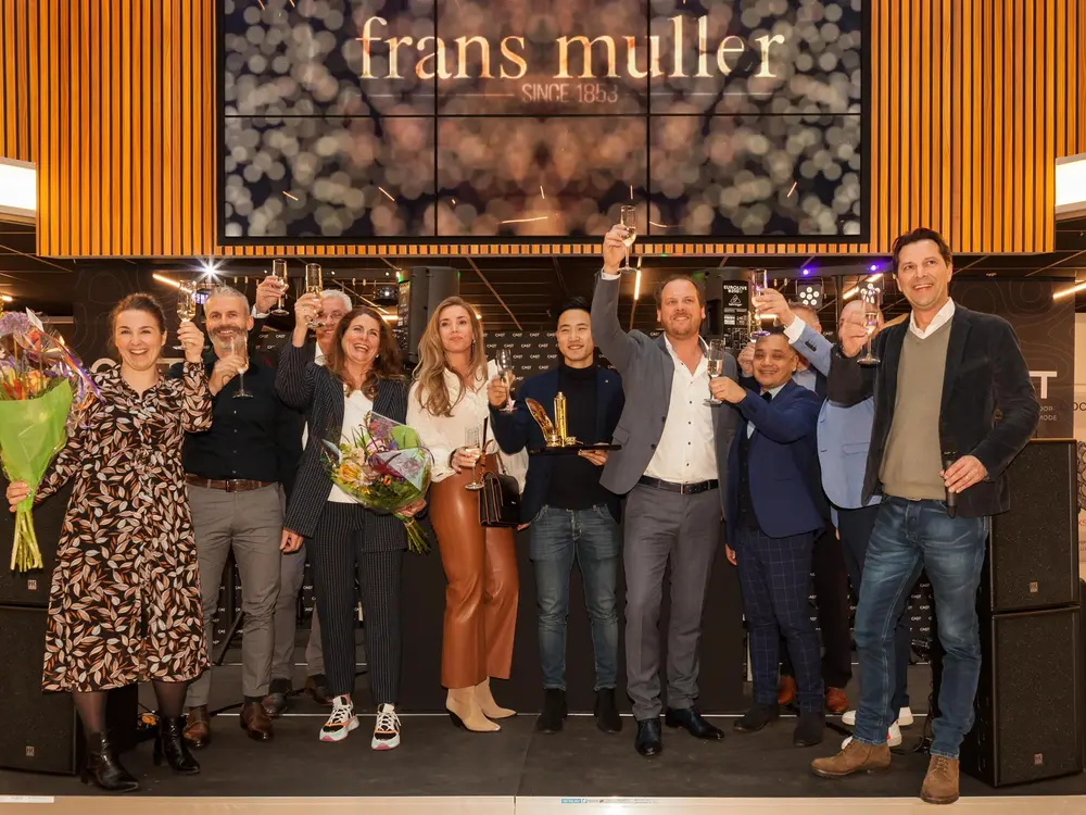 Frans Muller Benelux winnaar Gouden Schoen 2019