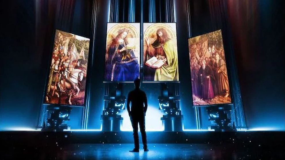 Lights on Van Eyck