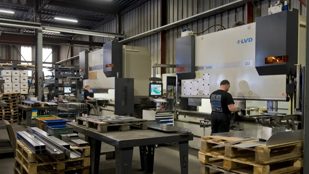 Bij het plooien is de voorcalculatie moeilijker in te schatten