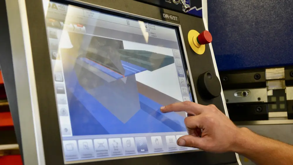 &eacute;cran tactile