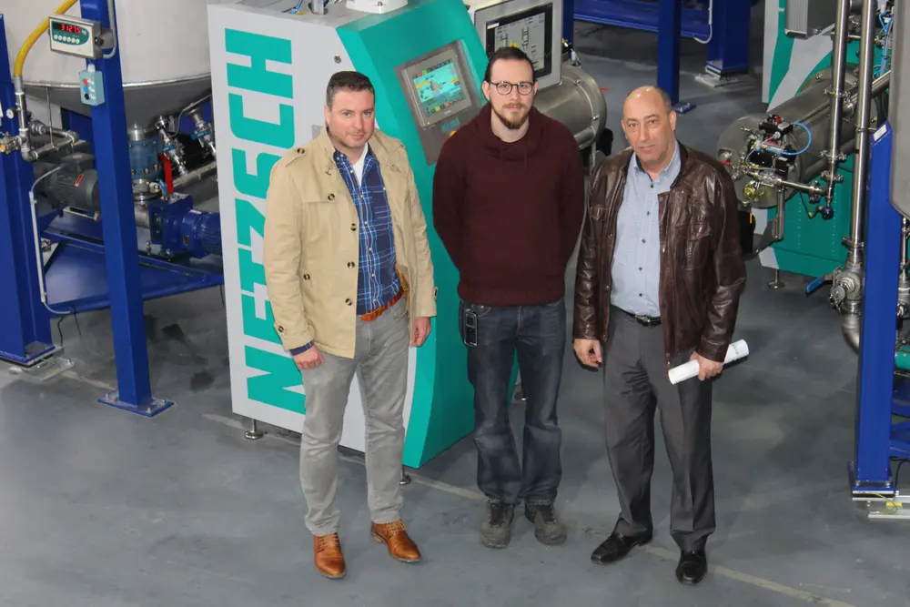 Netzsch Arets Toyo Ink