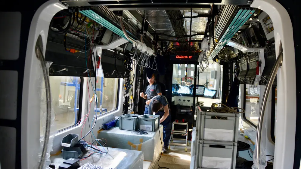 Depuis peu, Durma d&eacute;veloppe et fabrique des rames de tram compl&egrave;tes