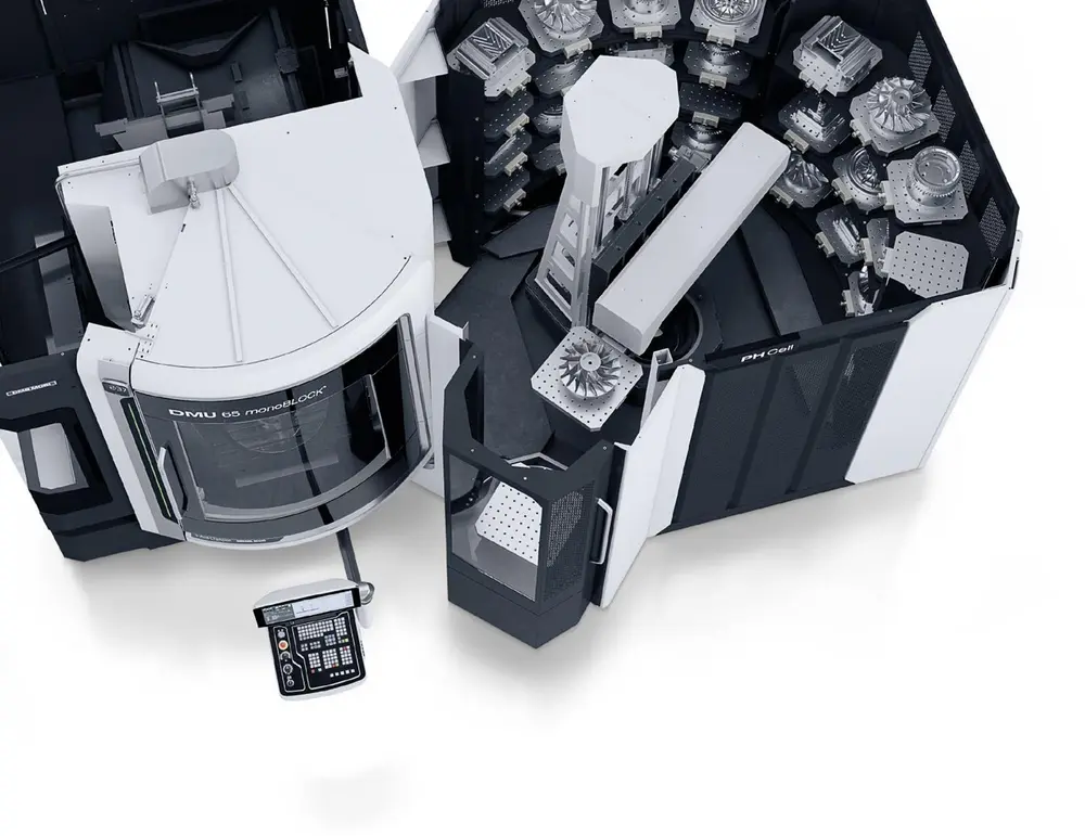 DMU Monoblock met automatisering