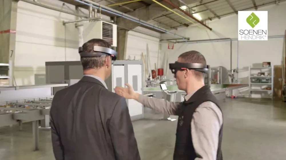Mixed Reality wordt ook ingezet op het gebied van sales bij Soenen Hendrik