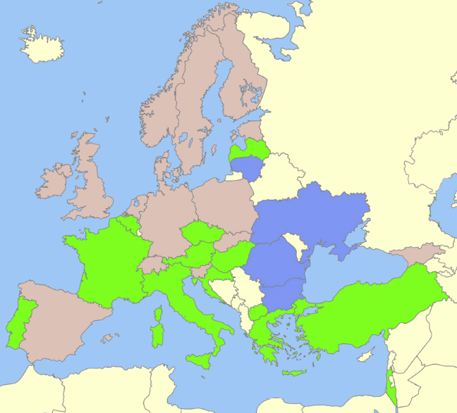 Borstkankerscreening in Europa