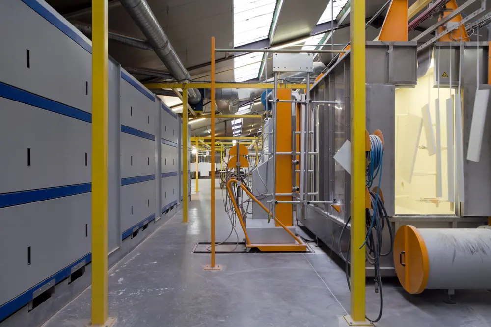mdf - Het poederlakken van mdf is een complex industrieel proces