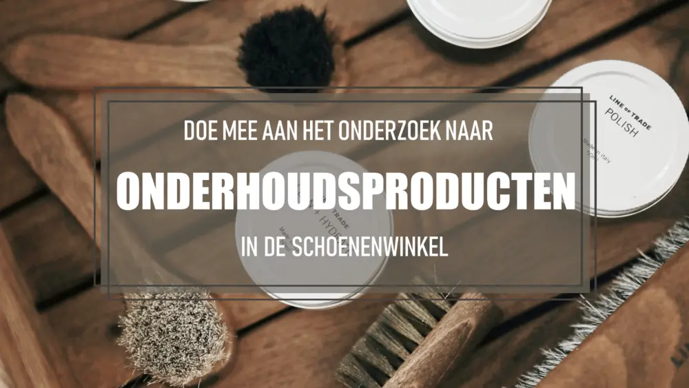 onderhoudsproducten survey