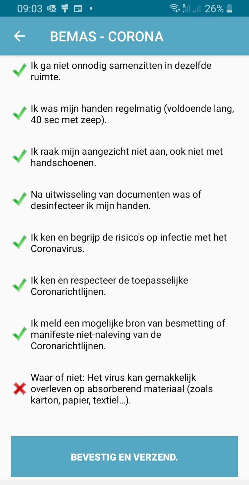 Bemas app werkvoorbereiding