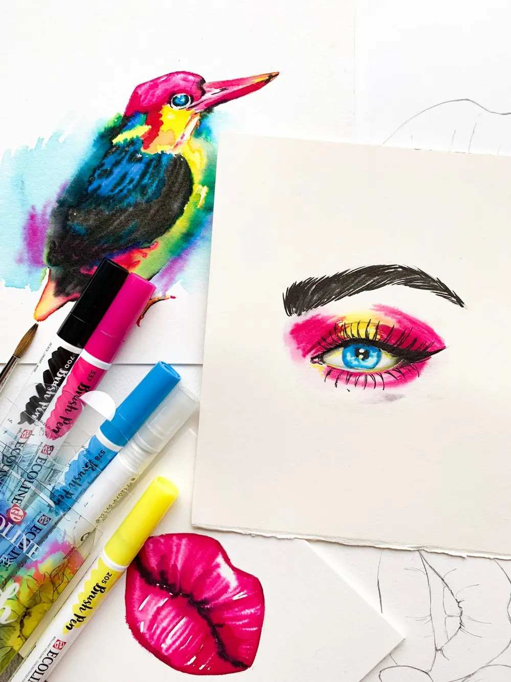 Royal Talens Ecoline aquarel