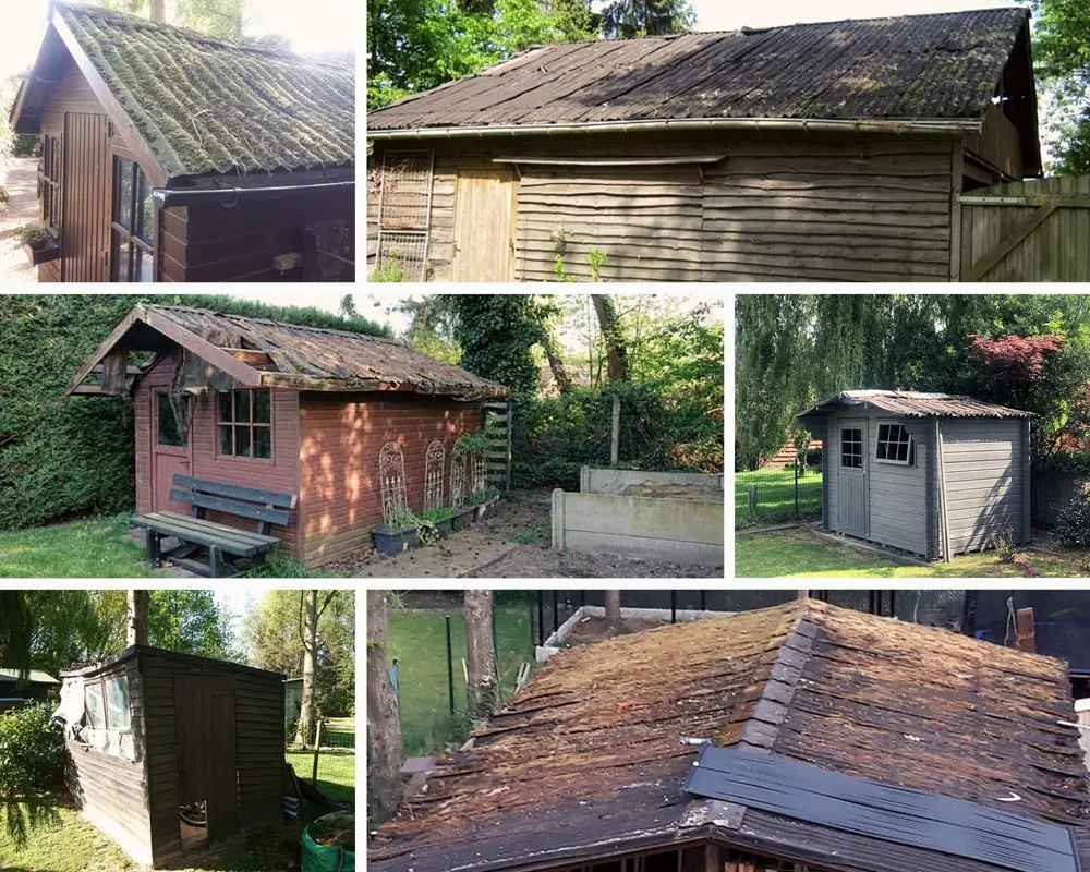 lelijke tuinhuizen