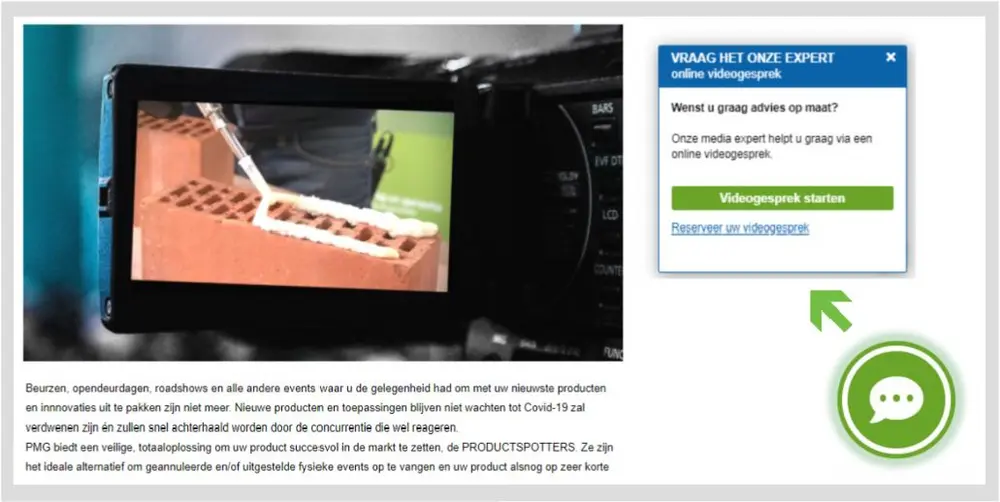 video contacttool