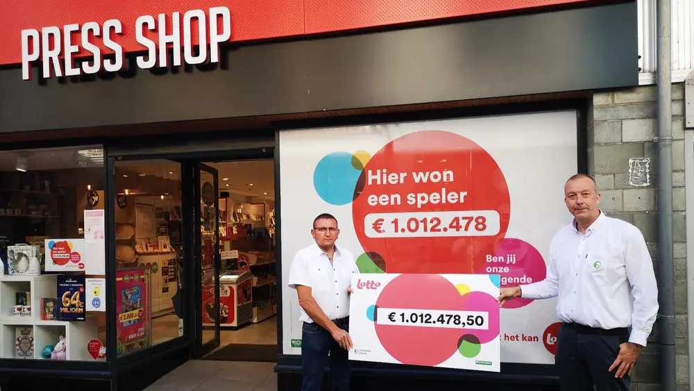 Nationale Loterij Press Shop Limburger wint jackpot